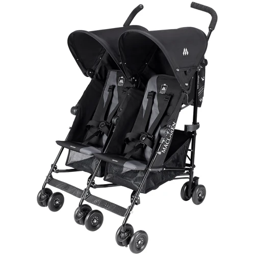 Візок Maclaren TWIN TRIUMPH black / charcoal (WSE12012): Тип коляски для двійні