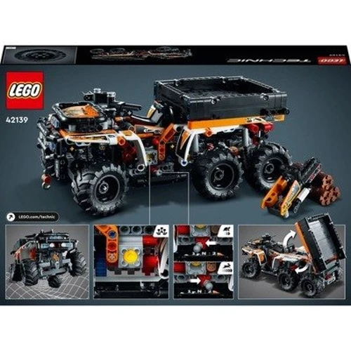 Конструктор LEGO Technic Вездеход (42139): Рекомендуемый возраст 10+