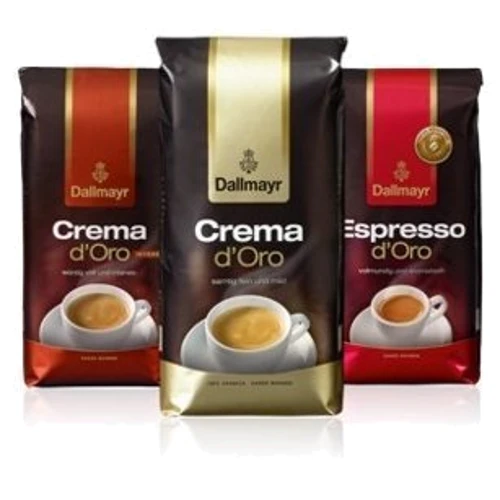 Кофе Dallmayr Espresso d'Oro, 1 кг (в зернах) (DL12623): Вес нетто 1 кг