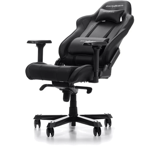 Кресло DXRacer King черное (GC-K99-N-A3-01-NVF): Регулировки Жесткость качания, Высота поясничной подушки, Угол наклона спинки, Высота сиденья