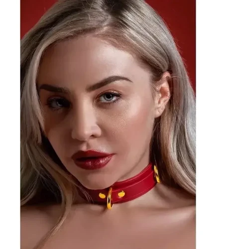 Ошейник Taboom D-Ring Collar Deluxe (красный)