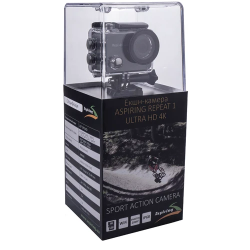 Экшн камера Aspiring Repeat 1 ULTRA HD 4K (RP877452) фото 8