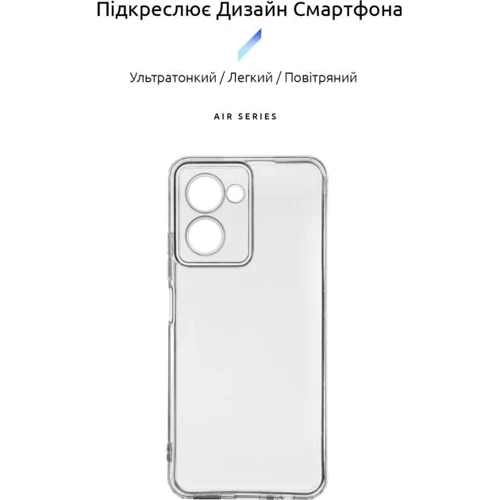 Чехол для телефонов ArmorStandart Air Series Camera cover Transparent for Realme C33 (ARM65763): Совместимость Realme C33