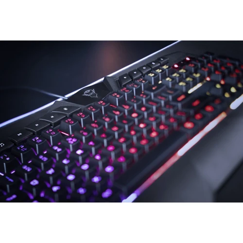 Клавиатура Trust GXT881 Odyss Semi-Mech USB Black (24303): Тип клавиш механический