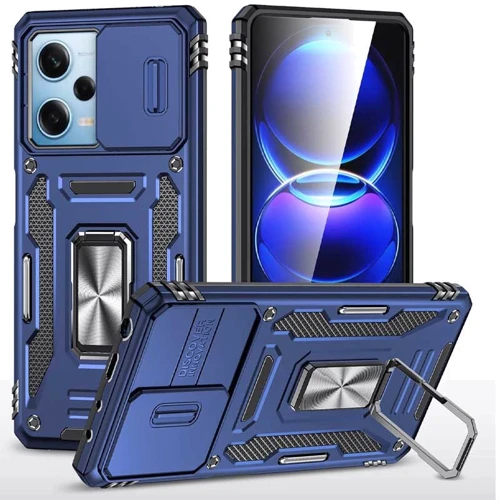 Чохол для телефона Mobile Case Camshield Army Ring Navy для Xiaomi Redmi 12