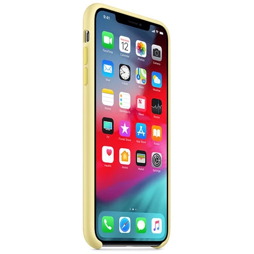 Чехол для iPhone Apple Silicone Case Mellow Yellow (MUJR2) for iPhone Xs Max: Тип аксессуара чехол