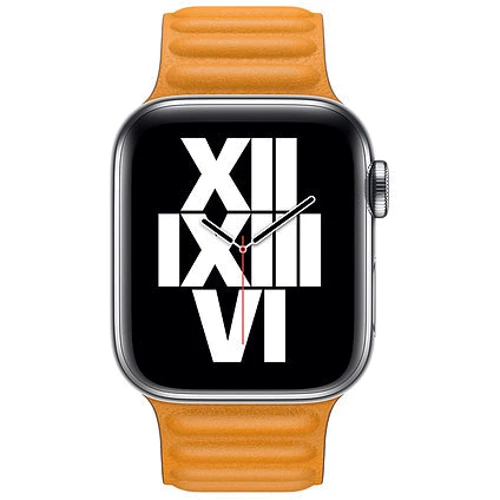 Аксесуар для Watch Apple Leather Link California Poppy Size M / L (MY9E2) for Apple Watch 38 / 40mm: Виробник Apple