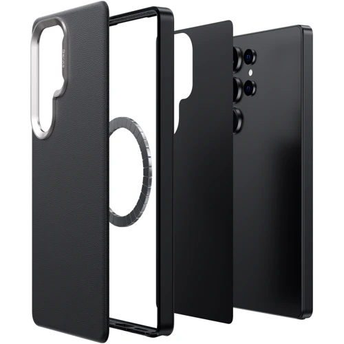 Чехол для телефонов Benks MagClap VitaPro LeathrX Gray for Samsung S938 Galaxy S25 Ultra: Цвет серый