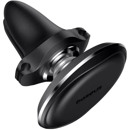 Держатель Baseus Car Holder Magnetic Car Mount Phone Holder with Cable Clip Air Vent Black (C40141201113-00): Особенности магнитный, автодержатель