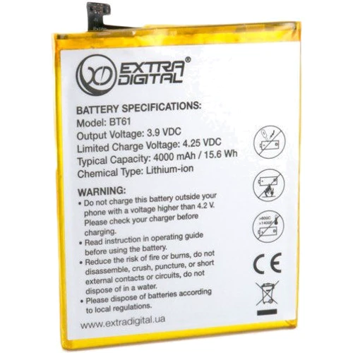 Аккумулятор ExtraDigital 4000mAh for Meizu M3 Note
