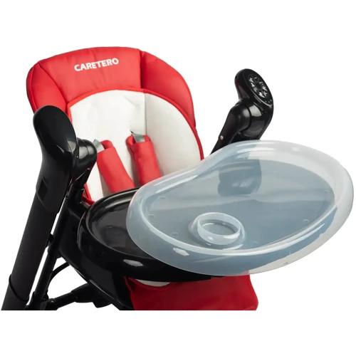 Кресло-качалка + стульчик для кормления Caretero INDIGO Black Wine (Hnrt_4859) фото 11