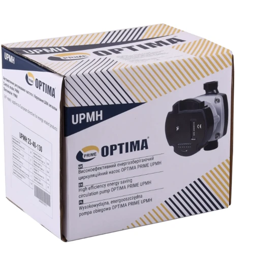 Насос циркуляционный энергосберегающий Optima PRIME UPMH 25-40AUTO: Производительность, л/ч 3000