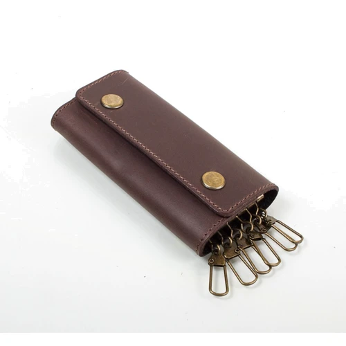 Мужская ключница DNK Leather коричневая (DNK-Keys-Scol-F): Тип Ключницы
