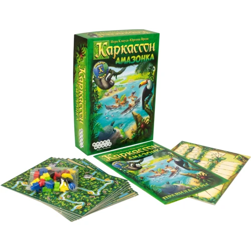 Настольная игра Hobby World Каркассон. Амазонка (1730): Возраст от 7-ти лет