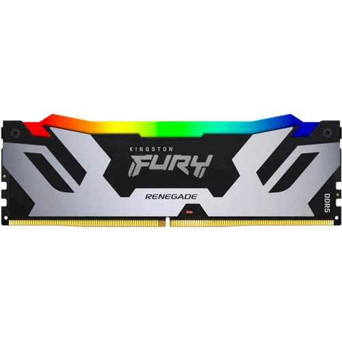 Kingston FURY 32 GB (2x16GB) DDR5 6400 MHz Renegade Silver RGB (KF564C32RSAK2-32)