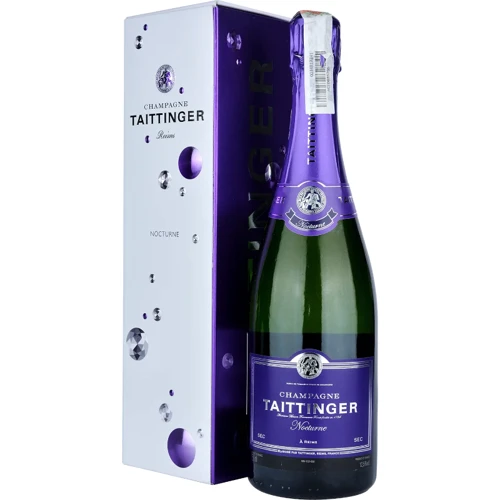 Шампанское Taittinger Nocturne Sec Белое сухое 12.5 % 0.75 GB (пляш)