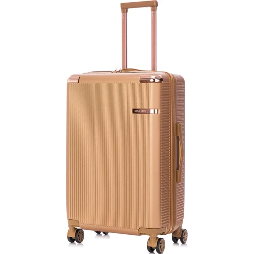 Чемодан Semi Line 24" (M) Gold золотой (T5663-4)