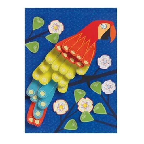 Художній комплект Djeco Колаж Пернаті друзі (DJ09411)