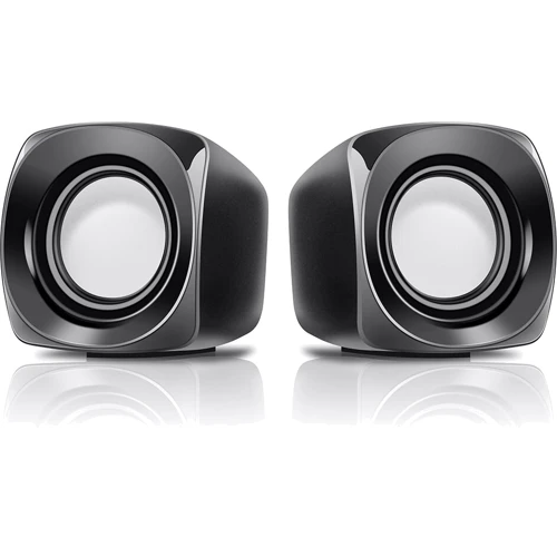 Акустическая система REAL-EL S-20 Black: Формат акустики 2.0