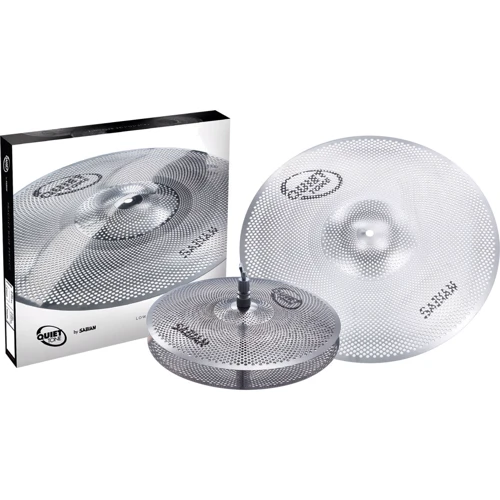 Тарелки для ударных SABIAN Quiet Tone Practice Cymbals Set QTPC501