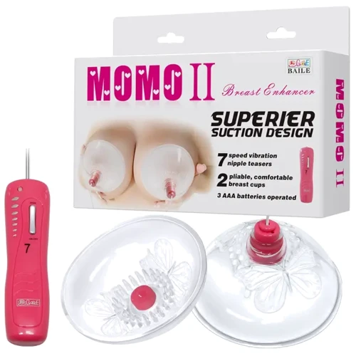 Вибромассажер для груди BAILE - Mомо II Superier suction design (BI-014070-1)