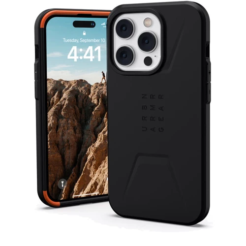 Чохол для iPhone Urban Armor Gear UAG Графічний Magsafe Black (114038114040) for iPhone 14 Pro: Колір черный