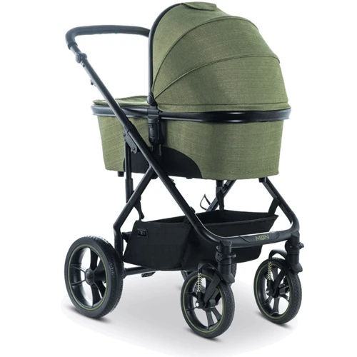 Универсальная коляска 2 в 1 Moon Kombi NUOVA Olive (63860200-004): Ширина шасси 60 см