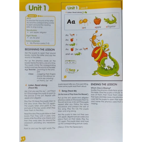 My Phonics 1a (The Alphabet A-M): Teacher's Book: Обложка Мягкая