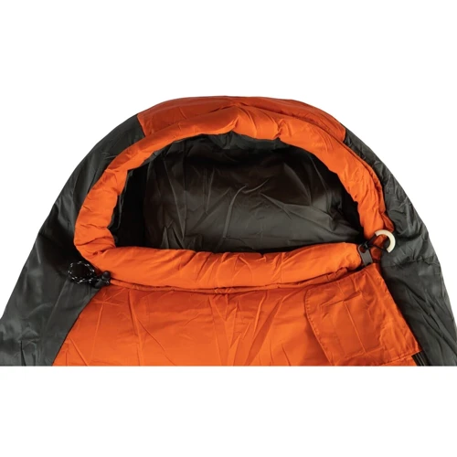 Спальный мешок Tramp Fjord Compact R оранжевый/серый (TRS-049C-R): Вес с упаковкой 1.35 кг