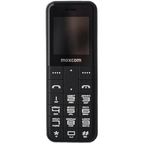 Мобильный телефон Maxcom MM111 Black (UA UCRF)