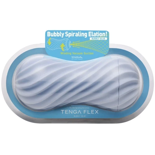 Мастурбатор Tenga Flex Buble Blue