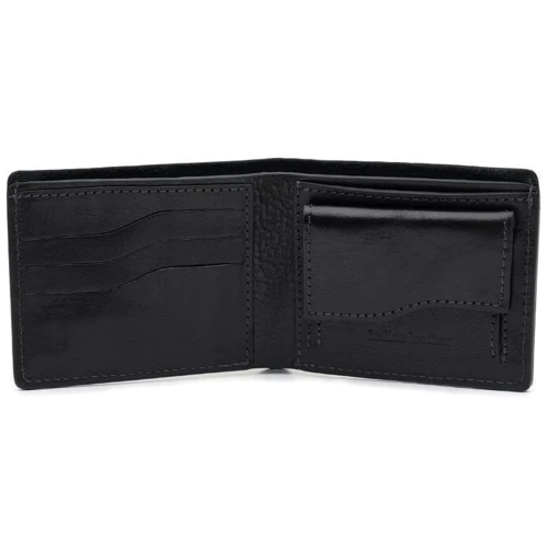 Чоловічий портмоне Borsa Leather чорний (V1GQ8): Тип Портмоне