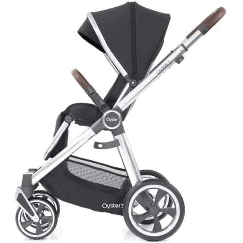 Універсальна коляска 2 в 1 BabyStyle Oyster 3 2021 (Caviar / Mirror): Матеріал коліс полиуретан