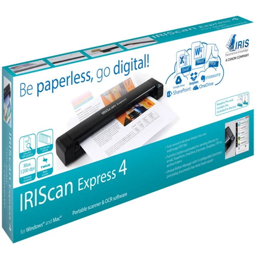 Сканер Canon IRIScan Express 4 (458510): Тип скануючого елементу CIS