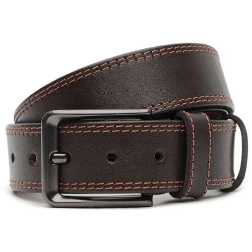 Чоловічий ремінь Borsa Leather коричневий (V1125GX07-brown)