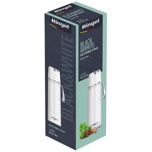 Термос RINGEL Black&White 0.45 л (RG-6132-450/2): Объем, л 0.45