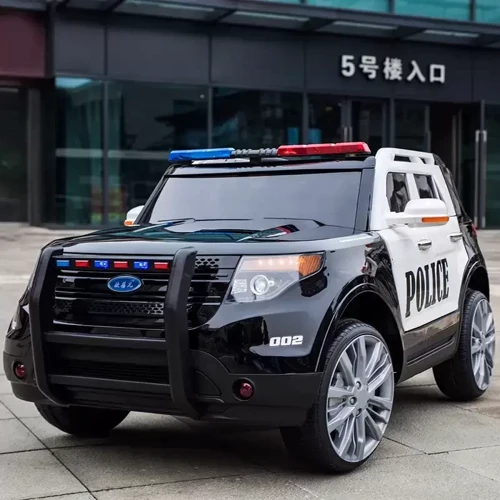 Электромобиль Kidsauto Полицейский джип Ford Style Police черный: Максимальная скорость, км/ч 6