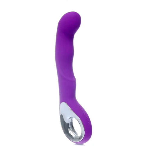 Вибромассажер для точки G Boss Series - Wibrator G-spot 10 functions USB Purple, BS2200055