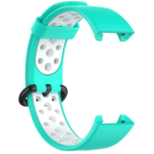 Ремінець BeCover Vents Style Turquoise-White (709428) for Xiaomi Redmi Smart Band 2: Тип ремінець