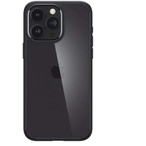 Чехол для iPhone Spigen Crystal Hybrid Matte Black (ACS06449) for iPhone 15 Pro Max