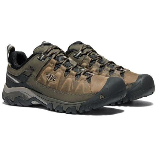Полуботинки KEEN Targhee III Wp M 1017783 42.5 хаки натуральная кожа демисезон фото 2