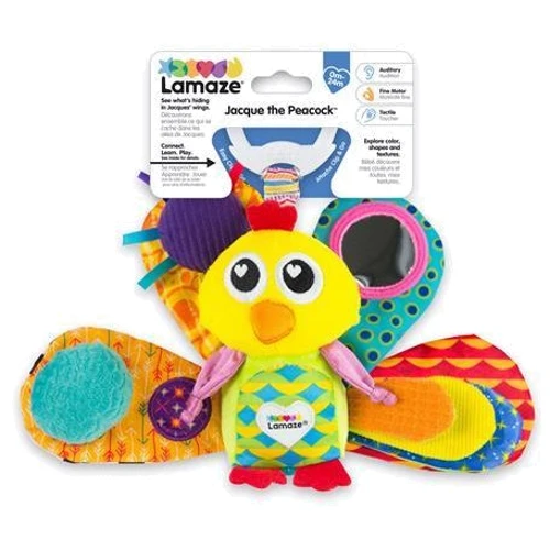 Мягкая игрушка-подвеска Lamaze Павлин с пищалкой (L27013): Производитель Lamaze