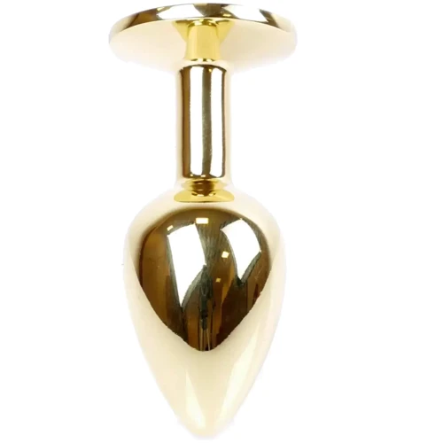 Анальная пробка BOSS of TOYS Boss Series - Jewellery Gold PLUG Purple S (BS6400025)
