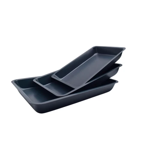 Набор форм для запекания Krauff Trio Therm 26-203-087 3 пр. (27329): Крышка Нет