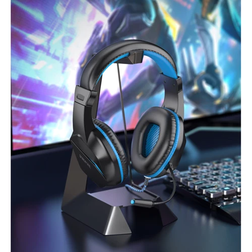 Наушники Borofone B0104 Phantom Bkack/Blue: Тип конструкции полноразмерные