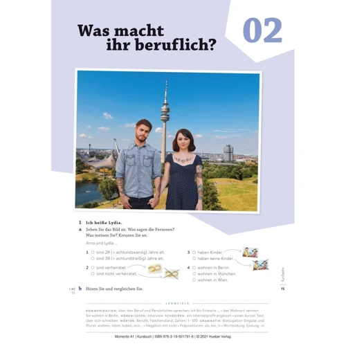 Momente A1: Kursbuch plus interaktive Version: Жанр Учебники и пособия