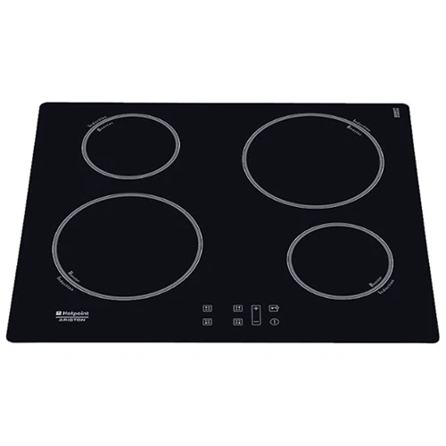 Варочная поверхность электрическая Hotpoint-Ariston KIB 644 CE: Расположение панели спереди