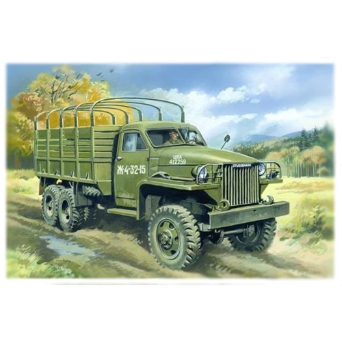 Армійський вантажний автомобіль II МВ Studebaker US6, WWII US army truck (ICM35511)
