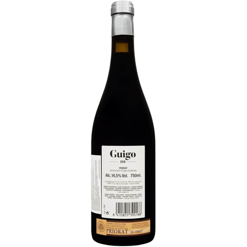 Вино Guigo 2018 красное сухое 0.75 л (FSH_8410855390188): Страна производитель Испания