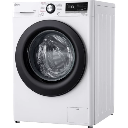 Стиральная машина LG F4V3RS6WW: Загрузка белья (стирка), кг 10.5